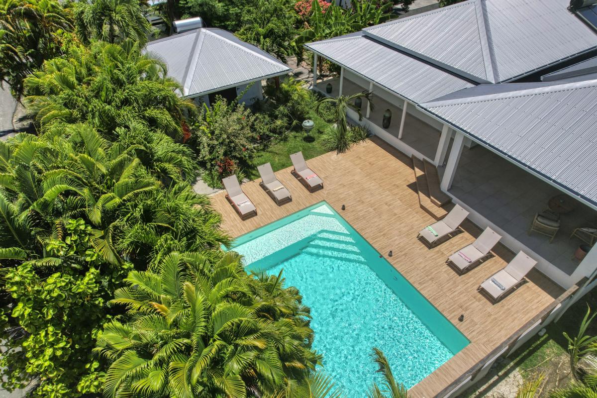 46.Location villa 10 personnes piscine saint François Guadeloupe